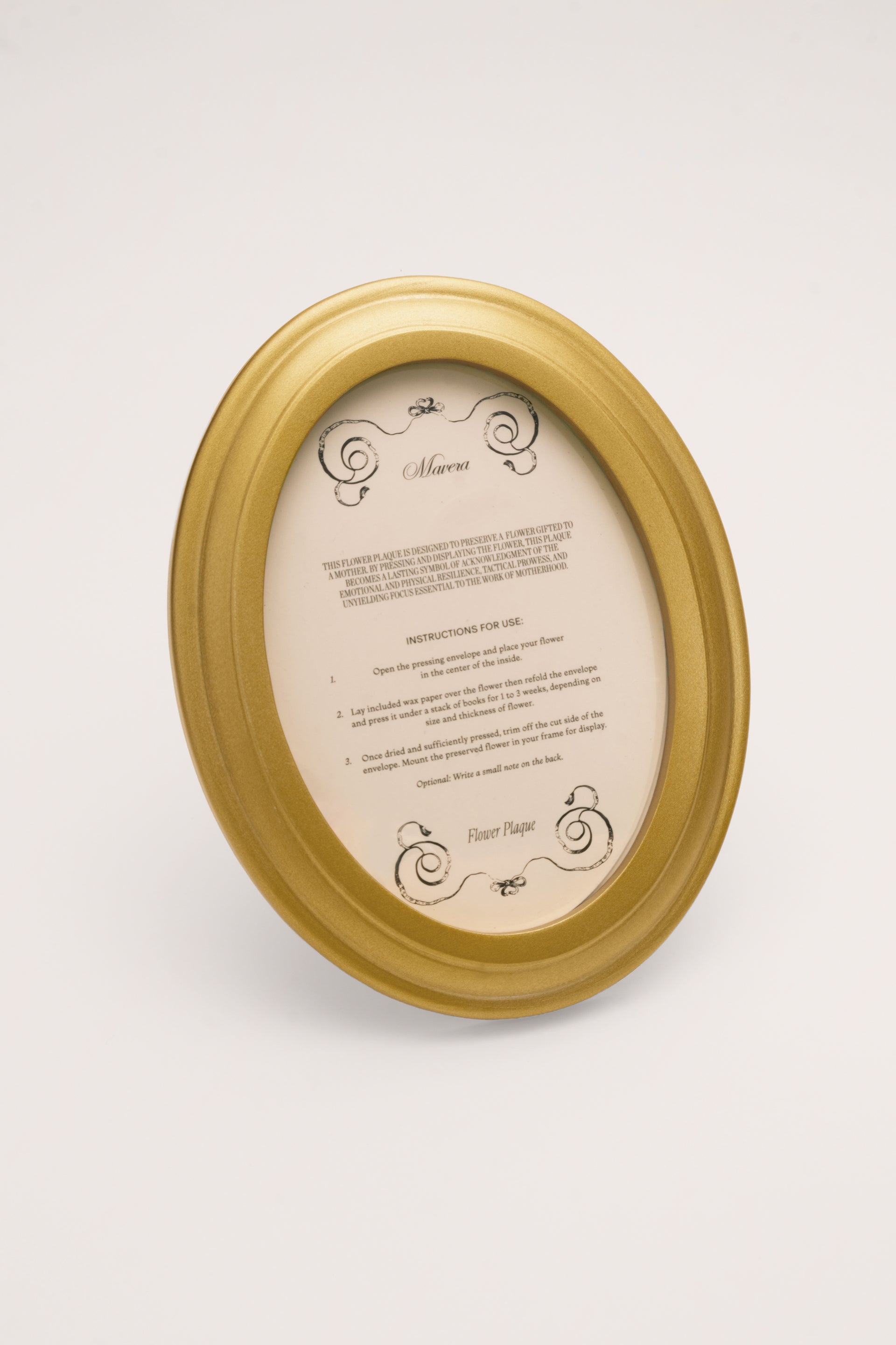 Flower Plaque